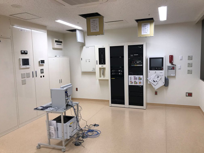 病院施設の自動制御設備工事