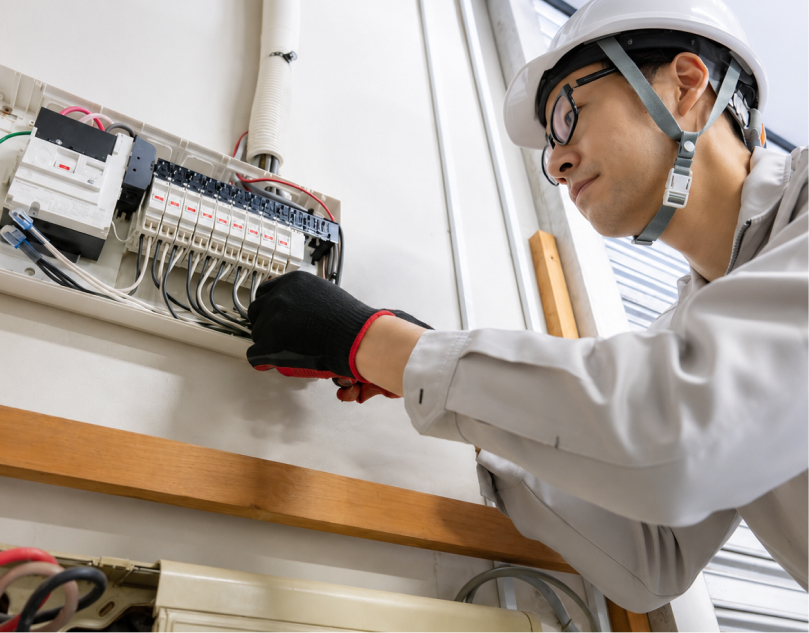空調自動制御・電気設備工事